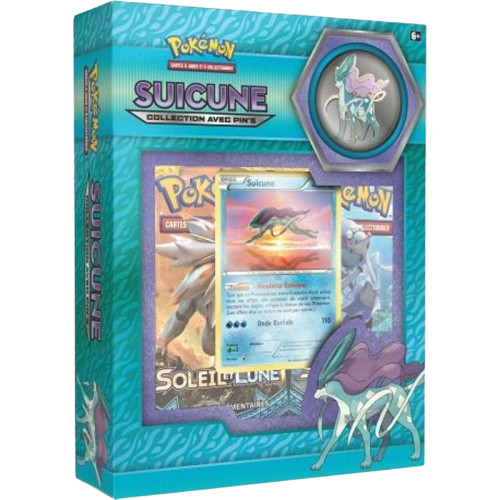Coffret Pokemon - Suicune Collection pins - FR