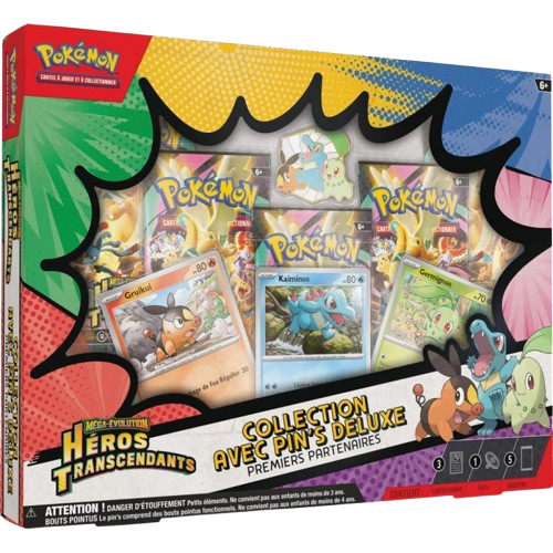 Coffret Pokémon Collection Pin's Deluxe - Héros Transcendants - FR