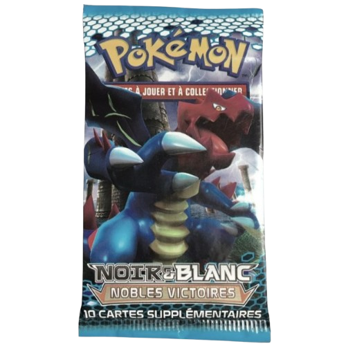 Booster Pokémon - Nobles Victoires Noir et Blanc - Illustration Drakkarmin - FR
