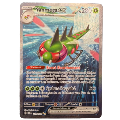 Carte Pokémon - Yanmega ex 228/182 - FR