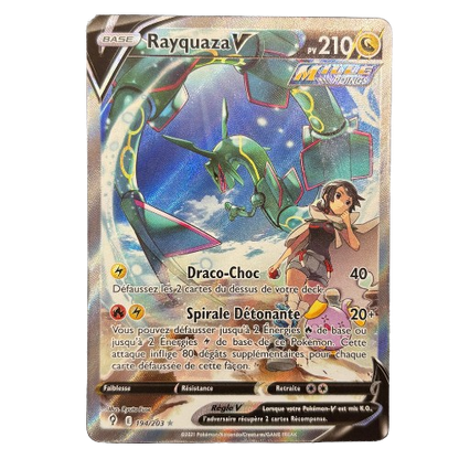 Carte Pokémon - Rayquaza V 194/203 - FR