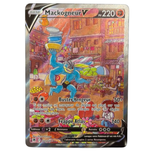 Carte Pokémon - Mackogneur V 172/189 - FR