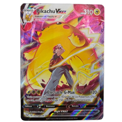 Carte Pokémon - Pikachu VMax TG17/TG30 - FR