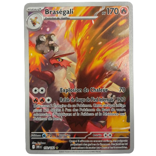 Carte Pokémon - Brasegali 192/182 - FR