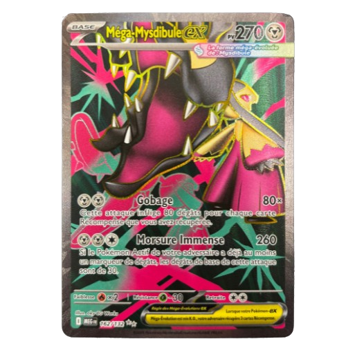 Carte Pokémon - Mega-Mysdibule ex 162/132 - FR