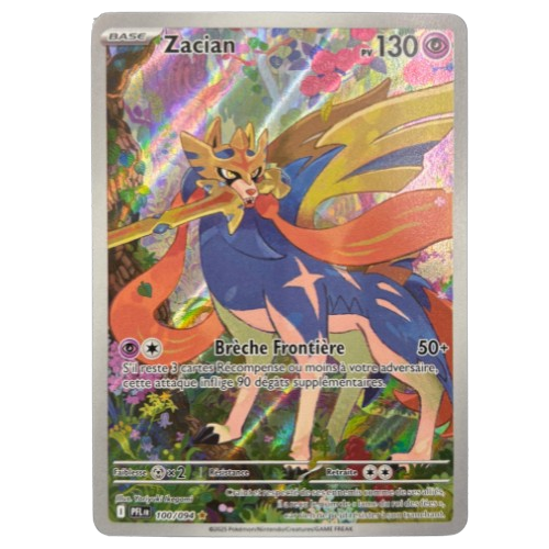 Carte Pokémon - Zacian 100/094 - FR