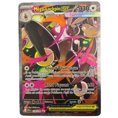 Carte Pokémon - Mega-Lockpin ex 128/094 - FR