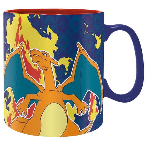 Mug Dracaufeu 460ml - Bleu marine