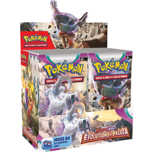 Display Pokemon - Evolutions à Paldéa - FR