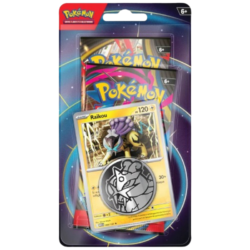 Duopack Pokémon - Raikou - Flammes Fantasmagoriques et Aventure Ensemble - FR