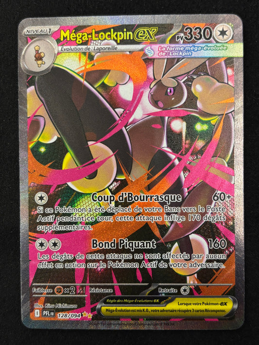 Carte Pokémon - Mega-Lockpin ex 128/094 - FR