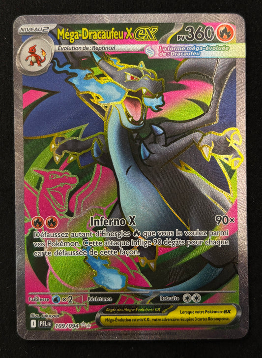 Carte Pokémon - Mega-Dracaufeu X ex 109/094 - FR