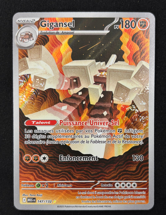 Carte Pokémon - Gigansel 147/132 - FR