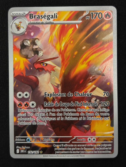 Carte Pokémon - Brasegali 192/182 - FR
