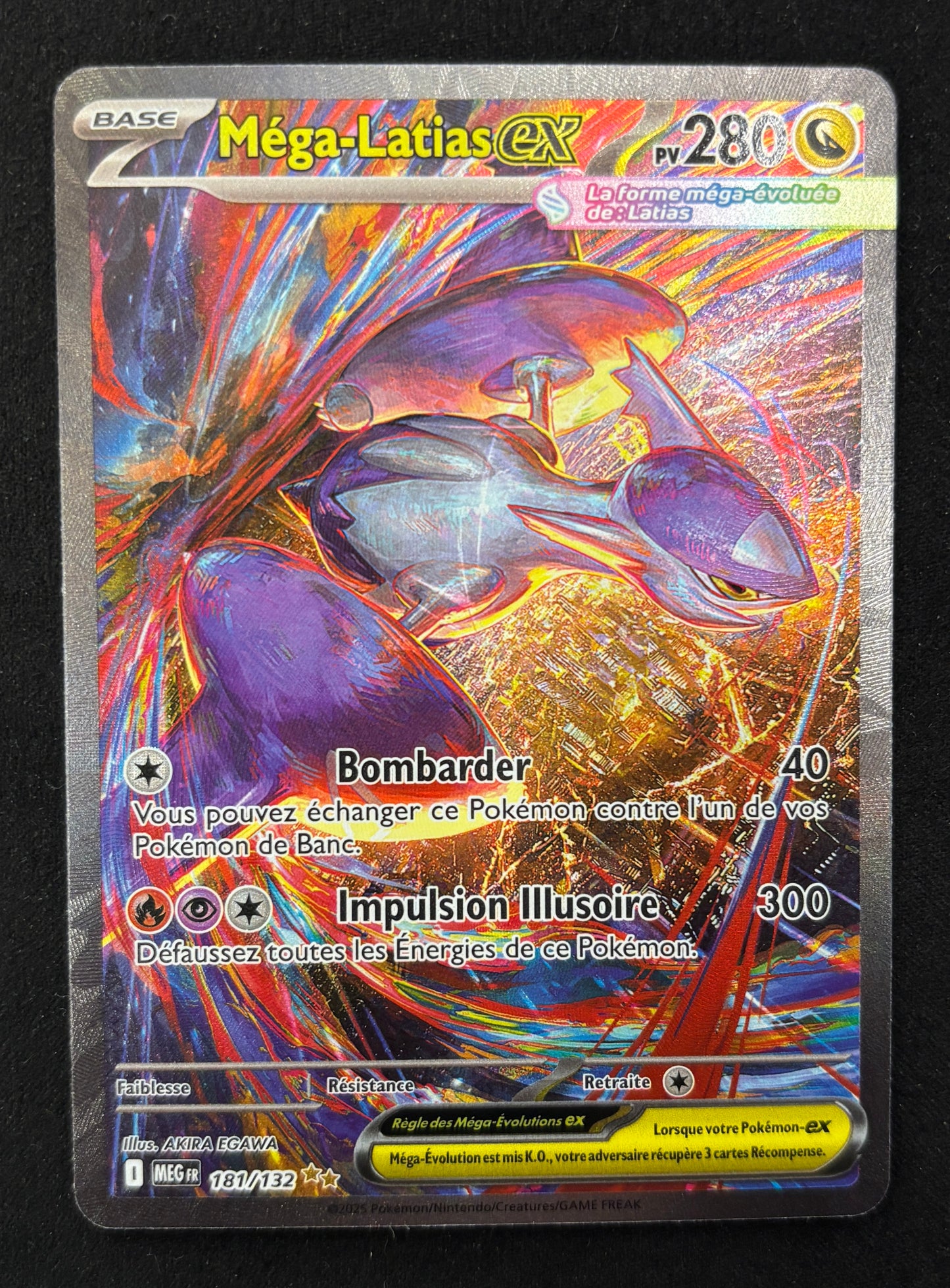 Carte Pokémon - Mega-Latias ex 181/132 - FR
