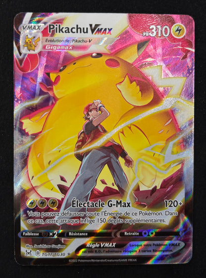 Carte Pokémon - Pikachu VMax TG17/TG30 - FR