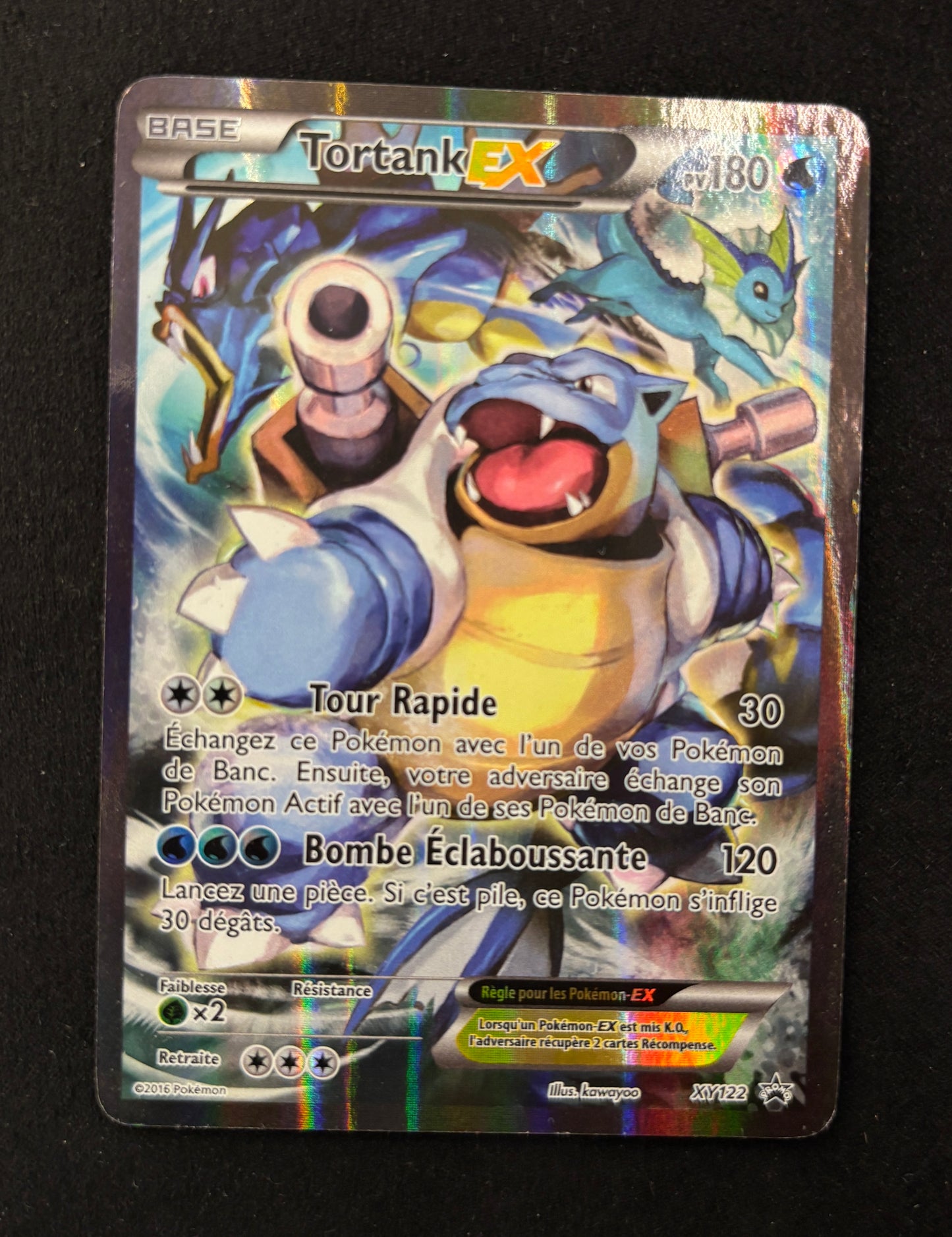 Carte Pokémon - Tortank ex XY122 - FR