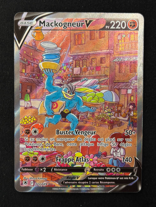 Carte Pokémon - Mackogneur V 172/189 - FR