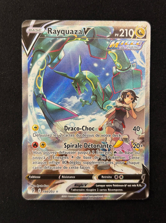 Carte Pokémon - Rayquaza V 194/203 - FR