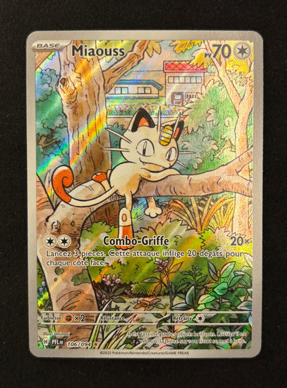 Carte Pokémon - Miaouss AR 106/094