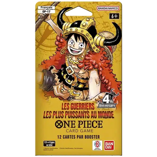 Blister One Piece - OP17 - Les Guerriers les plus puissants au monde - FR - SAKURO