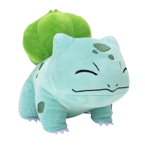 Peluche Bulbizarre 20cm qui plisse les yeux