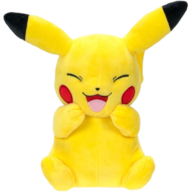 Peluche Pikachu 20cm qui rigole