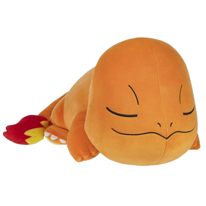 Peluche Salamèche qui dort 40cm