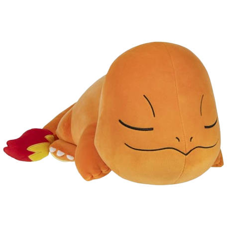 Peluche Salamèche qui dort 40cm