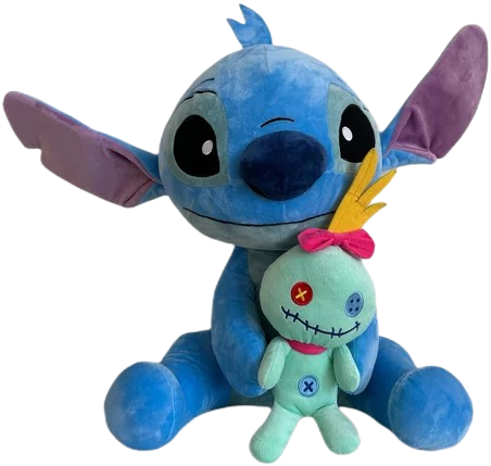 Peluche Stitch bleu 45cm