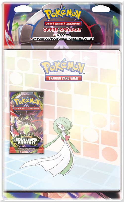 Portfolio Pokémon - Gardevoir avec booster Équilibre parfait - 180 cartes