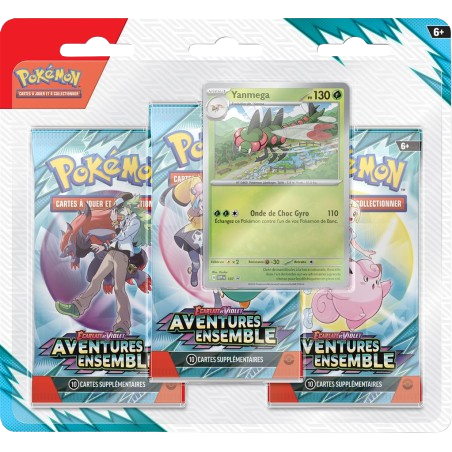 Tripack Pokemon - Aventures Ensemble - FR