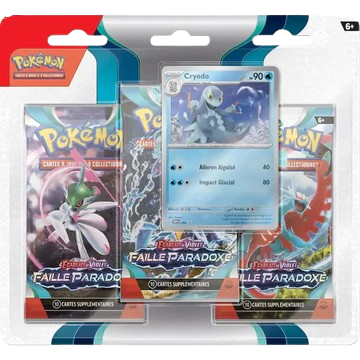 Tripack Pokemon - Faille Paradoxe - FR