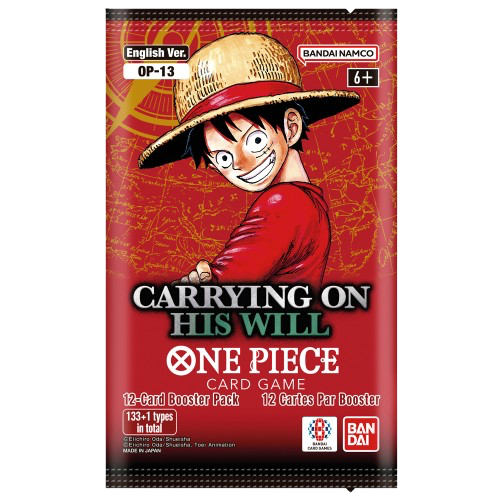 Booster One Piece - OP13 - Carrying on his Will - EN - SAKURO