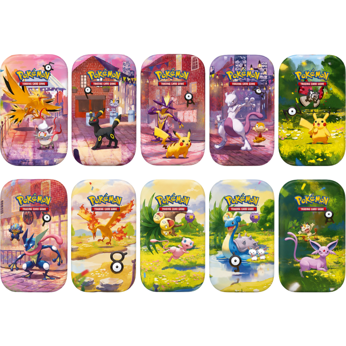 Mini tins Pokémon - 30 ans - SAKURO