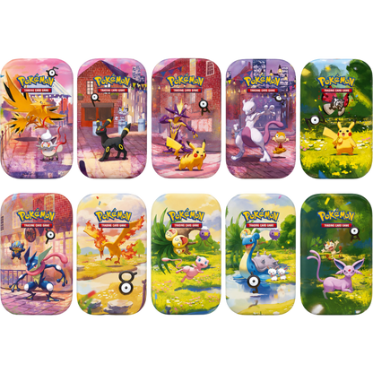 Mini tins Pokémon - 30 ans - SAKURO