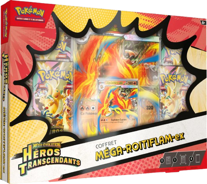 Coffret Pokémon - Héros Transcendants 4 boosters - FR - SAKURO